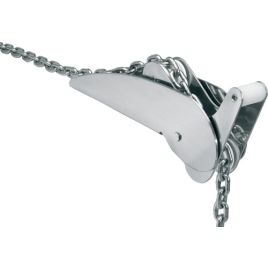 489074 Ankerrol RVS - lengte 695 mm.