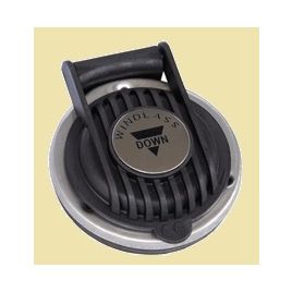 449900 Lofrans voetschakelaar zwart 'DOWN'.