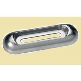 077816 Romp Anode Aluminium (boutmontage) 320x65x35x160mm.