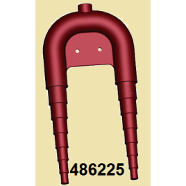 486225 Beluchter koelwatersysteem voor slang Ø13 t/m Ø38 mm.