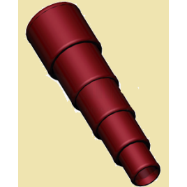 486227 Verloopstuk voor slang vanaf Ø32 naar Ø60 mm.