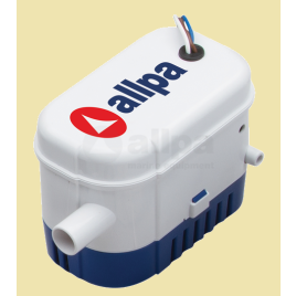018124 Bilgepomp met vlotterschakelaar 48L./min. 12V - 3,0A.