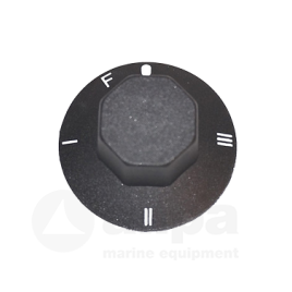 100298 Draaiknop voor temperatuurregelaar 'Nico'.