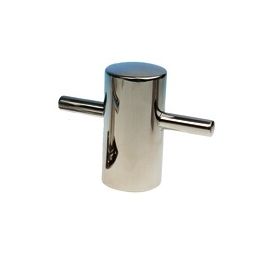 048325 Lasbolder RVS 316 - lasmontage - hoogte 120 mm - Ø 60 mm