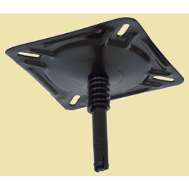 069435 Los stalen draaiplateau met lock voor 'Hi-Lo KingPin'.