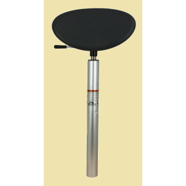 069466 Set 2-delig control post 'Plug-In' stoelpoot en zitting. Antraciet.