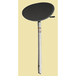 069467 Set 2-delig control post 'Spring-Lock' stoelpoot en zitting. Antraciet.