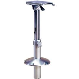 069155 Orion verstelbare tafelpoot met slede - hoogte 355/675 mm. 