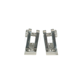 072160 Buiskap deksteun RVS 316 schuin model.