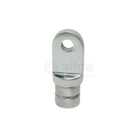 078961 In-buis eindstuk voor 1" buis RVS 316 - Ø25,4mm.