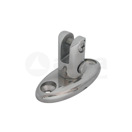 078980 Verwijderbaar deksteun RVS 316.