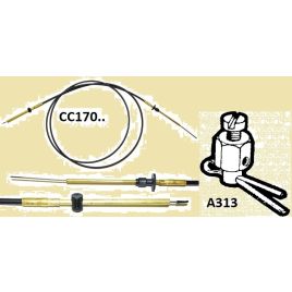 Kabel CC17006 06 voet/1,80 m voor Johnson, Evinrude en OMC motoren <1979.