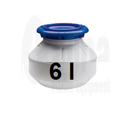 486580 Waterdichte container 6 liter.
