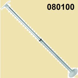 080100 Verstelbare steun onder afdekzeil 90/173 cm. 