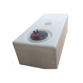 482116 Polyethylene drinkwatertank wit 100 liter.