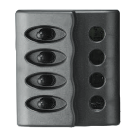 L0612054 ABS 12V spatwaterdicht schakelpaneel 4 schakelaars.