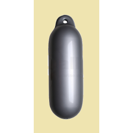 059644 Dropfender zilver Ø240x700mm.