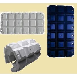 059704 Multifender koppelbaar navy 600x300x80mm.