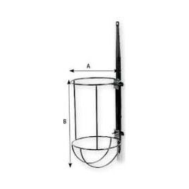 048631 Fenderkorf RVS 175x375 mm.