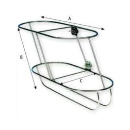 048740R Fenderkorf RVS rechts/SB 650x330x240 mm. 