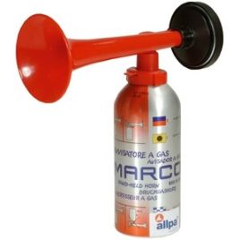 05305 Gasdrukhoorn compleet met vulling.