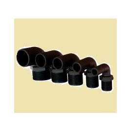 486630 Slangtule, haaks met buitendraad ½"xØ13mm slangtule.