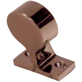 072215 RVS Handreling eindstuk 120° - voor buis Ø 22,25 mm.