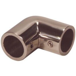 072140 RVS Kniestuk 90° - voor buis Ø 22,25 mm. 