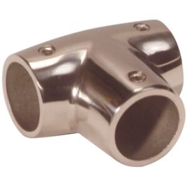 072135 RVS T-stuk universeel 90° - voor buis Ø 22,25 mm. 