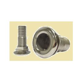 024697 RVS huiddoorvoer Ø ¾" met slangtule Ø 22mm.