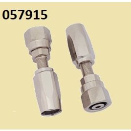 057915 Set AC10/T 1/4" 9/16" aansluitnippels voor GE30 & GE50/T.  