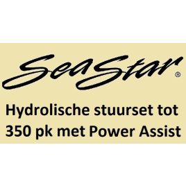 SeaStar hydraulische besturingen met powerassist