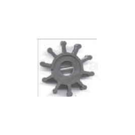 (Imp1) 500146 Impeller - 10 blad - afm. Ø 12,17 x 51,8 x 22.