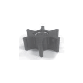 (Imp4) 500190 Impeller - 6 blad - afm. Ø 12,2 x 19 x 40. 