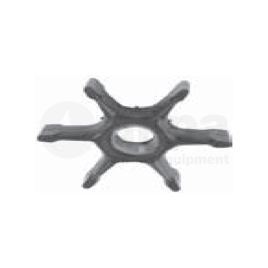 (Imp8) 500303 Impeller - 6 blad - afm. Ø 19,15 x 91,5 x 25,4.