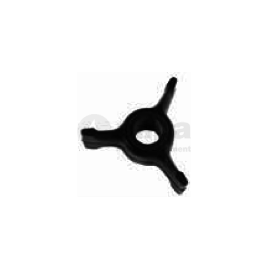 (Imp8) 500372 Impeller - 3 blad - afm. Ø 19,15 x 91,3 x 25,4.
