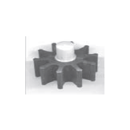 (Imp10) 500394 Impeller - 10 blad - afm. Ø 12,7 x 58,5 x 21,5.