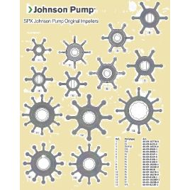 66-09-1028BT-1 Johnson impeller voor F7 pompen.