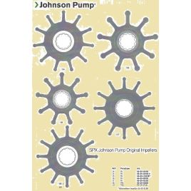 66-09-820B Johnson impeller voor F95 pompen.