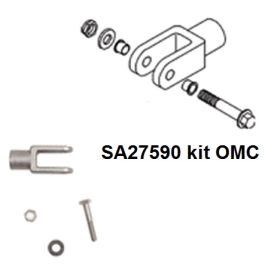 SA27590 Aansluitkit op straalpijp OMC Tubo Jet. 