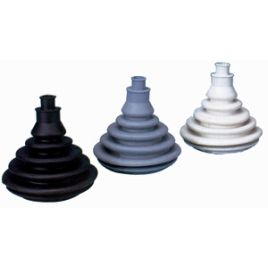 001066 Kabeldoorvoer / balg - gatmaat Ø 70mm - kleur zwart. 