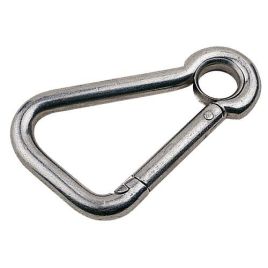 294800 Karabijnhaak + oog + grote opening RVS - Ø 12 mm x 125 mm. 