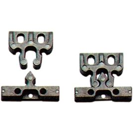 004330/Z Kunststof kastsluiting - kleur zwart.