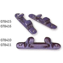 078410 Verhaalklamp RVS - Lengte 130 mm.