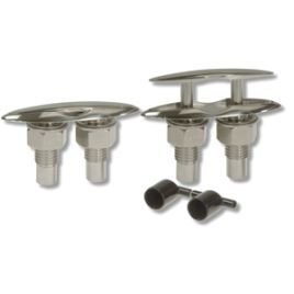 072250 Klamp RVS verzinkbaar - lengte 126 mm.