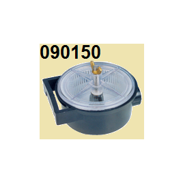 090150 Kunststof koelwaterfilter ¾". Cap. 2800L/uur.