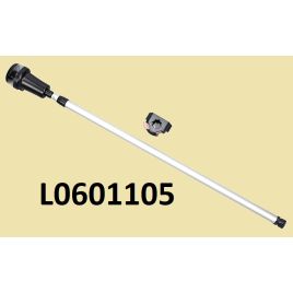 L0601105 Toplicht 360º telescopisch (790-1358mm) op batterijen.