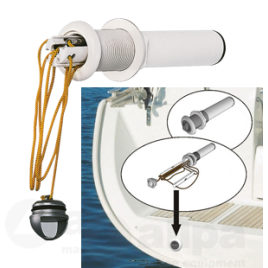 1651558 Inbouw veiligheidsladder. Lengte 1100mm.