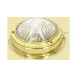 078363 Kajuitlamp 3" messing 12V/8W.