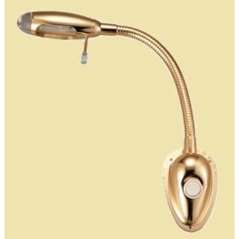 078366 Flexibele kaartleeslamp, wandmontage.